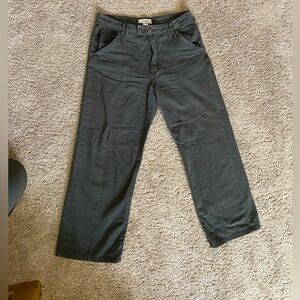 Green Flare Pants
